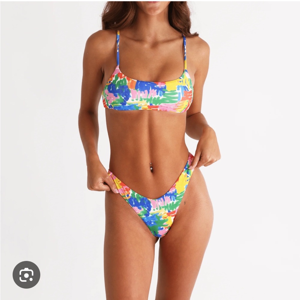 Colorful Abstract Bikini Set